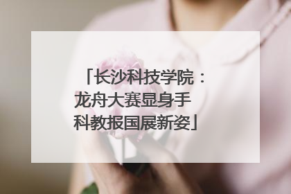 长沙科技学院：龙舟大赛显身手 科教报国展新姿